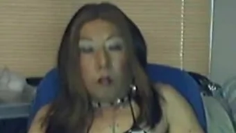 Erection tagged by male in porn video