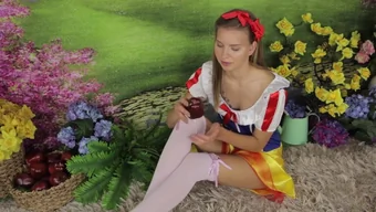 Dominica's debutante in a steamy European porn video